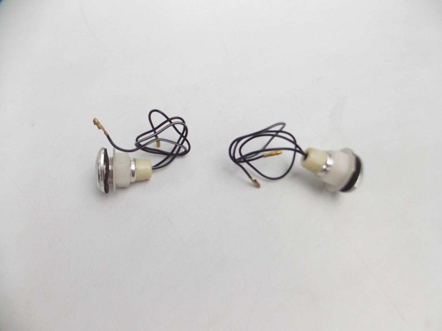 1 PAIR FAIRING MOUNTED TURN SIGNAL FLASHER INDICATOR UNIVERSAL L=1.5" MOTORCYCLE - MotoRaider