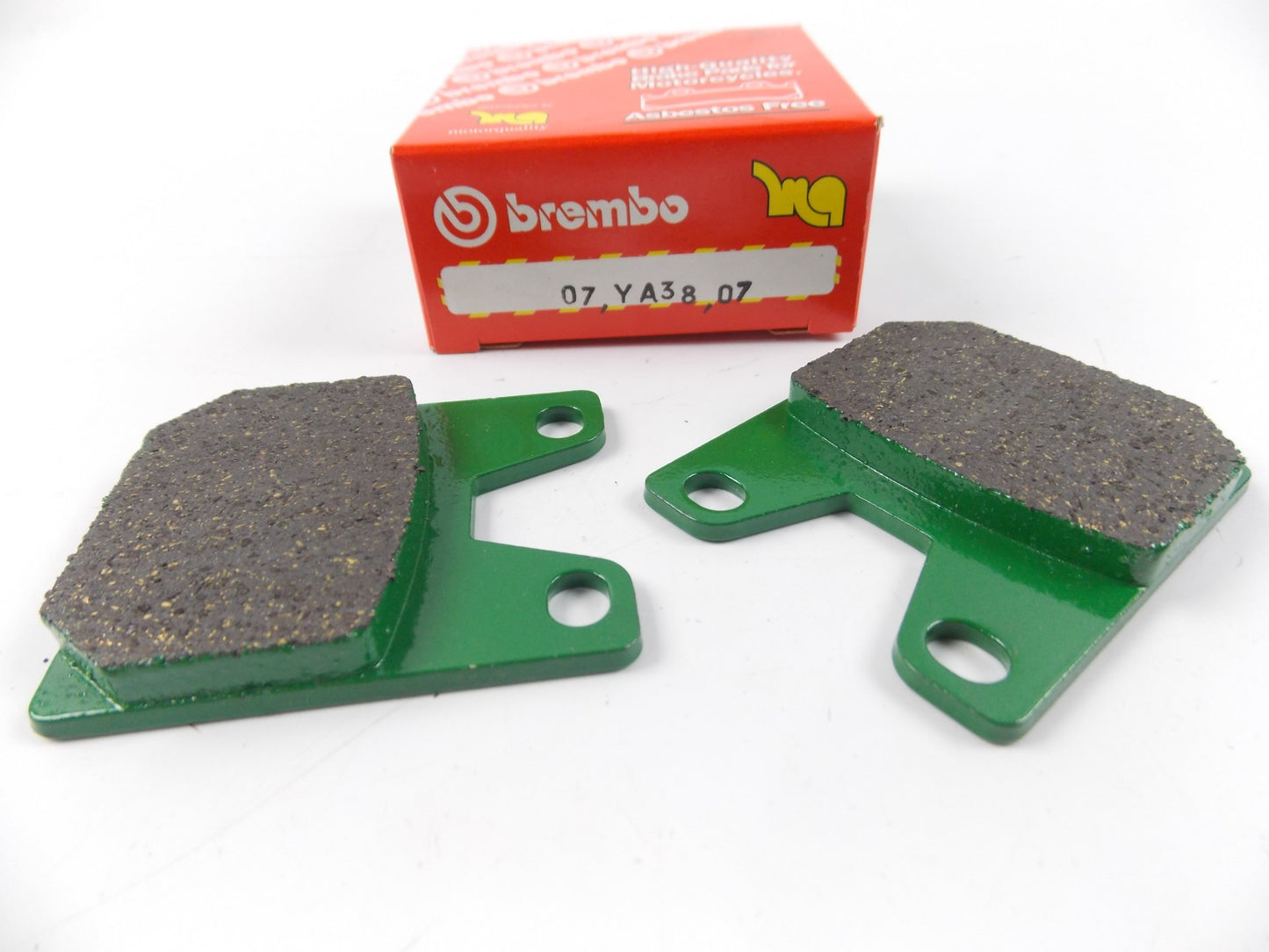 NOS BREMBO YAMAHA 1999 YZF R7 750 PADS BRAKE REAR WHEEL 07.YA38.07 | 07YA3807 - MotoRaider
