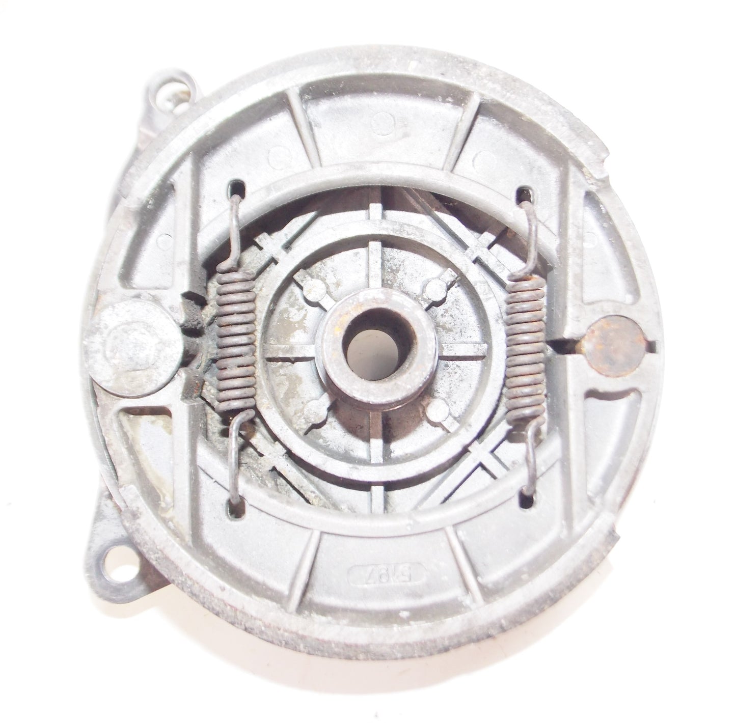 1976 BETA CR 125 250 REAR WHEEL BRAKE PLATE D=160mm SHOES PLATE MOUNT ACTUATOR - MotoRaider