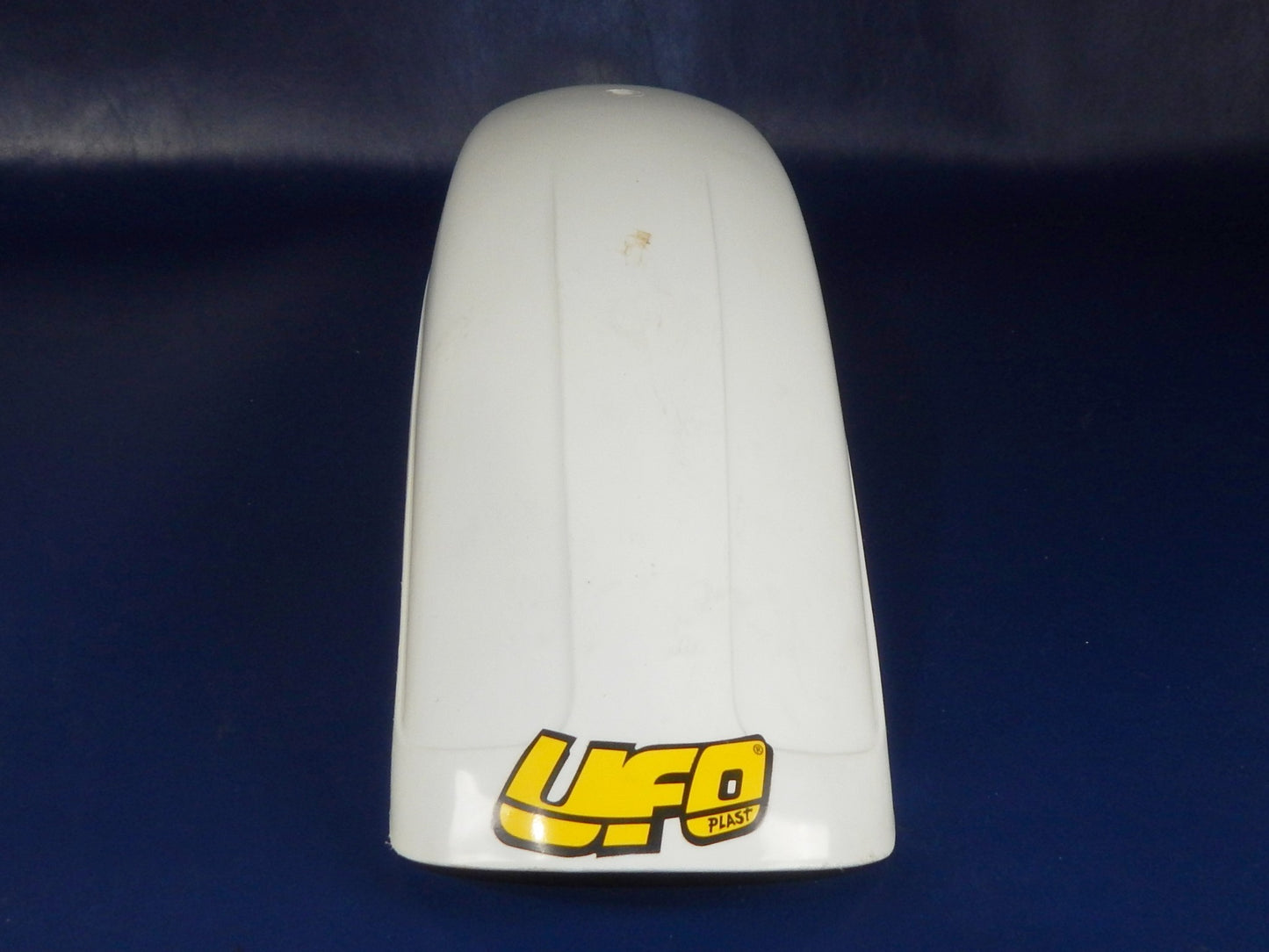 UFO Z-102 MUDGUARD REAR FENDER WHITE PLASTIC L=27.5" VINTAGE MOTOCROSS BETA PUCH - MotoRaider