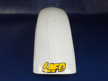 UFO Z-102 MUDGUARD REAR FENDER WHITE PLASTIC L=27.5" VINTAGE MOTOCROSS BETA PUCH - MotoRaider