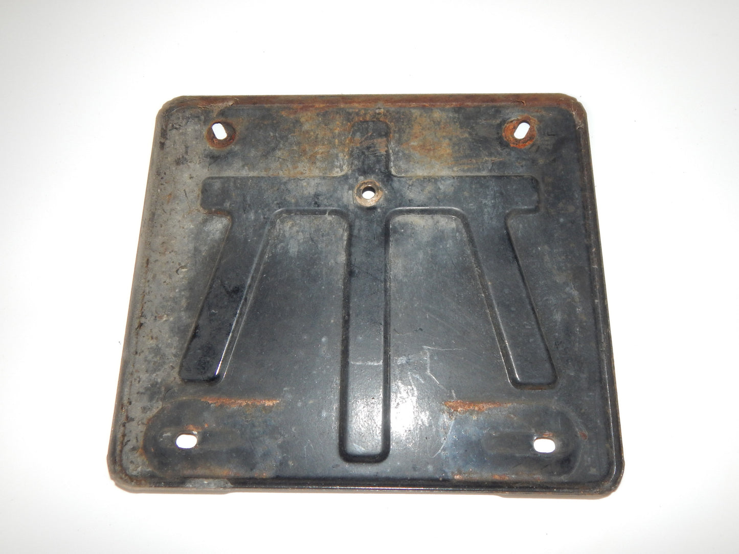 1986 KAWASAKI GPX 750-R ITALY LICENSE MOUNTING STEEL PLATE REAR TAIL 200x180mm - MotoRaider