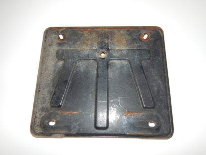 1986 KAWASAKI GPX 750-R ITALY LICENSE MOUNTING STEEL PLATE REAR TAIL 200x180mm - MotoRaider