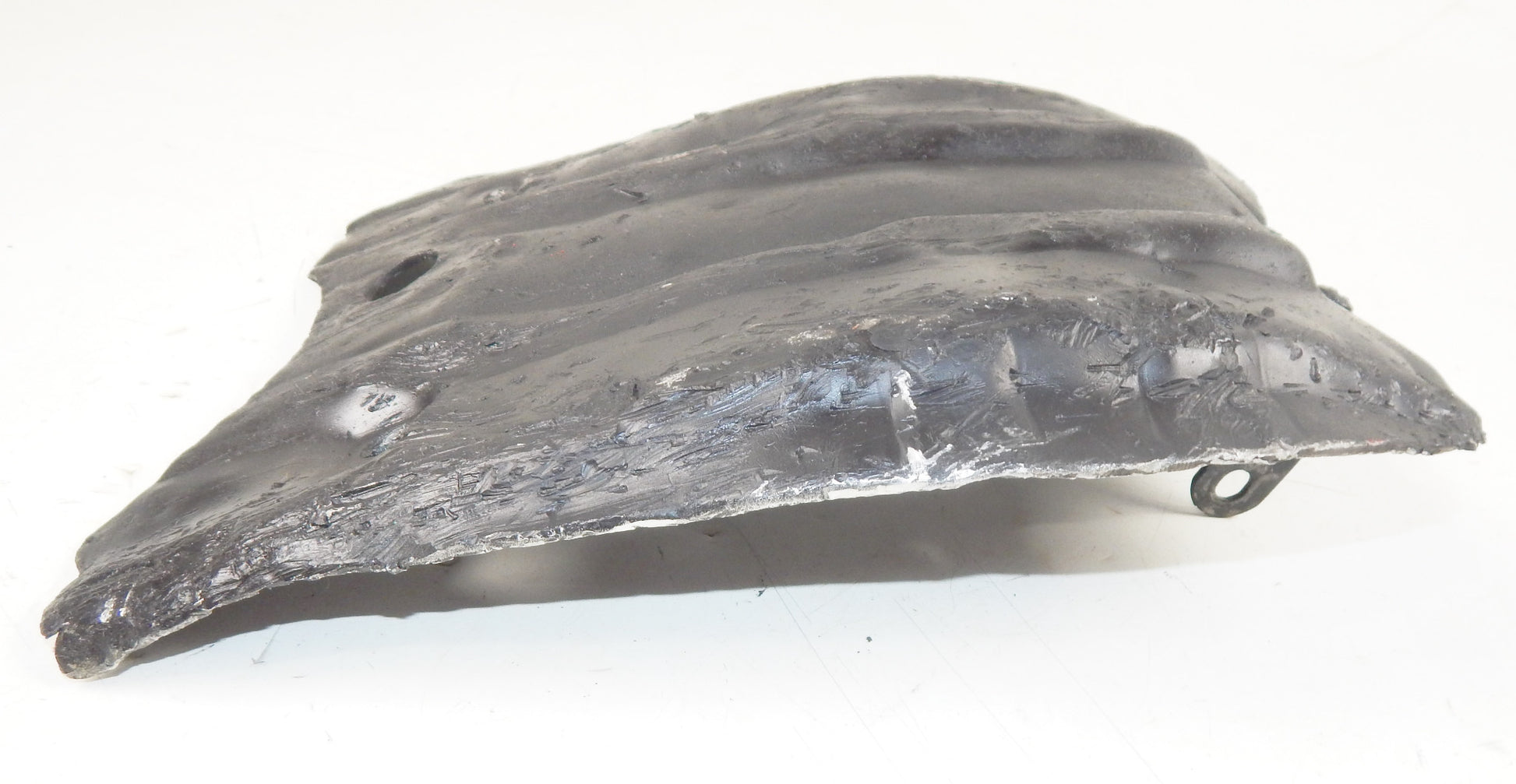 1970's FANTIC MOTOR 125 TRIAL ENGINE FRAME SKID PLATE PROTECTOR ALUMINUM VINTAGE - MotoRaider