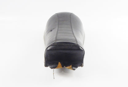 BLACK SADDLE SEAT L=16" W=12" 1970's MALAGUTI 50 CROSS CAVALCONE VINTAGE ITALY - MotoRaider