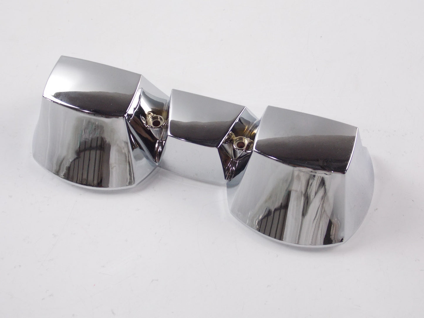 NOS OEM CAGIVA MORINI EXCALIBUR 350 INSTRUMENTAL PANEL CHROME COVER 320303 - MotoRaider
