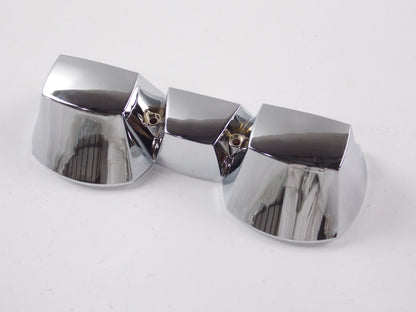 NOS OEM CAGIVA MORINI EXCALIBUR 350 INSTRUMENTAL PANEL CHROME COVER 320303 - MotoRaider