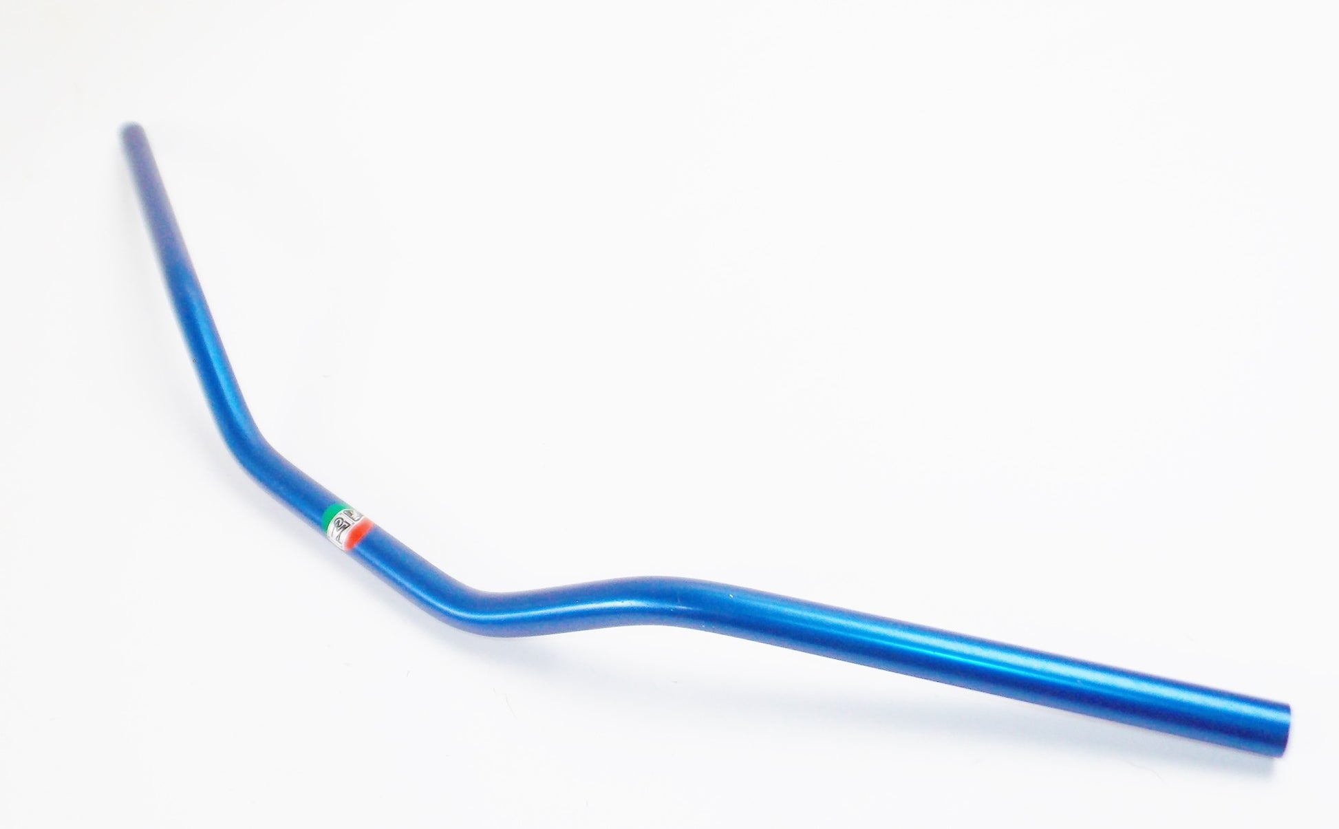 MOTORCYCLES ALUMINUM HANDLEBAR W=33.5" D=7/8" 22mm BLUE CAGIVA YAMAHA HONDA PUCH - MotoRaider