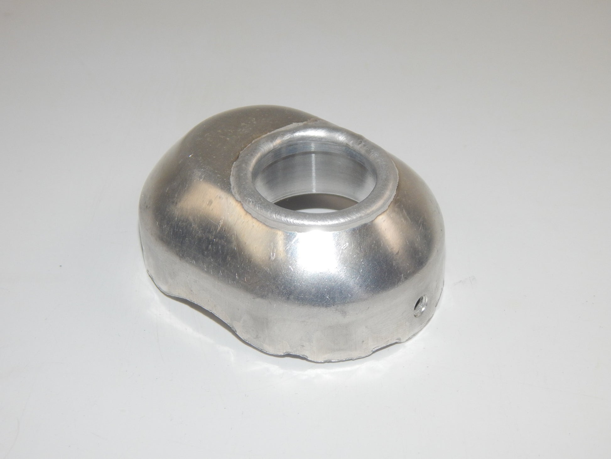 OEM KTM EXHAUST MUFFLER SILENCER PIPE ALLOY END CAP 61x90 mm VINTAGE - MotoRaider