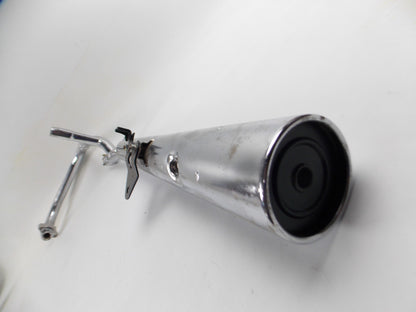 OEM SUZUKI 1983 GSX400F MUFFLER EXHAUST PIPE LEFT CHROME 14302-33215 1430233215 - MotoRaider