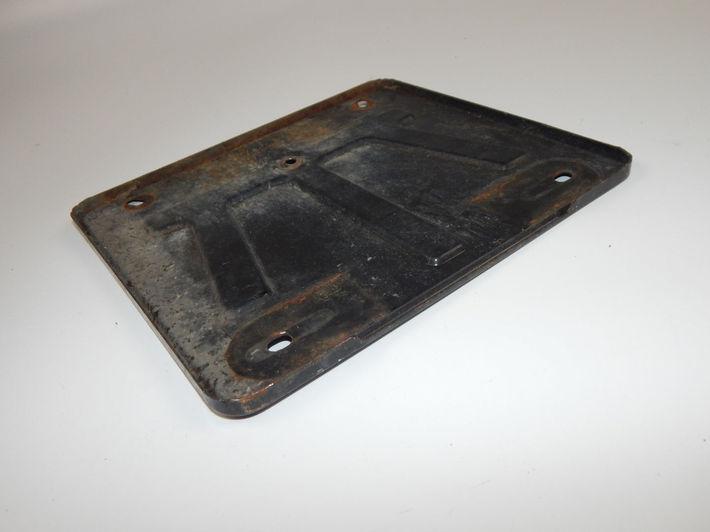 1986 KAWASAKI GPX 750-R ITALY LICENSE MOUNTING STEEL PLATE REAR TAIL 200x180mm - MotoRaider
