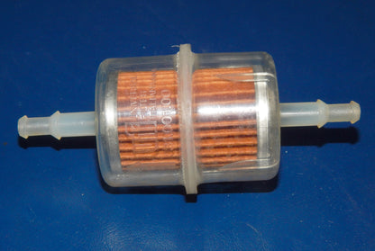 NOS IN LINE UNIVERSAL UFI GAS FUEL FILTER 31.001.00 MOTORCYCLE CAR D=43m H=60mm - MotoRaider