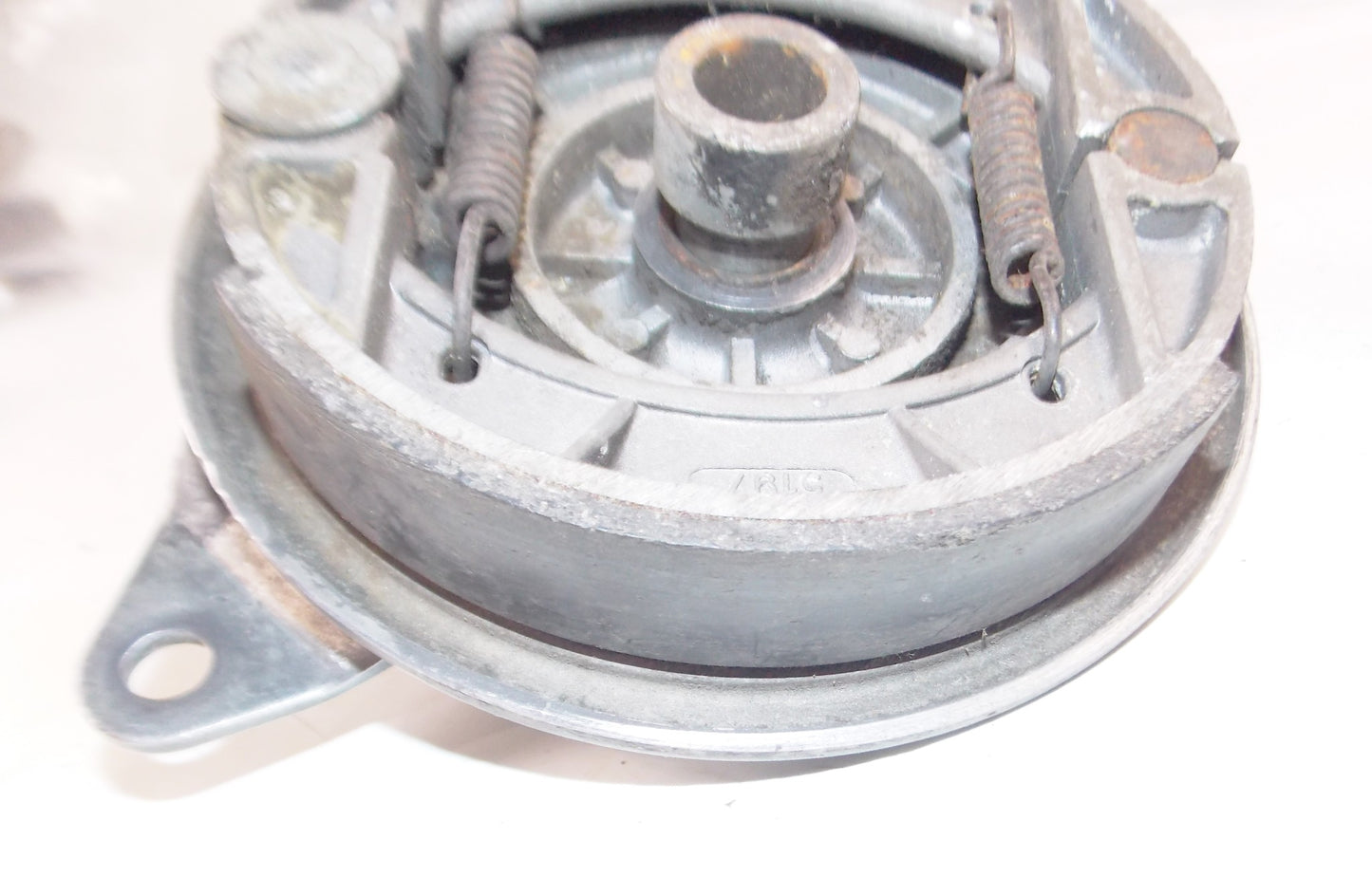 1976 BETA CR 125 250 REAR WHEEL BRAKE PLATE D=160mm SHOES PLATE MOUNT ACTUATOR - MotoRaider