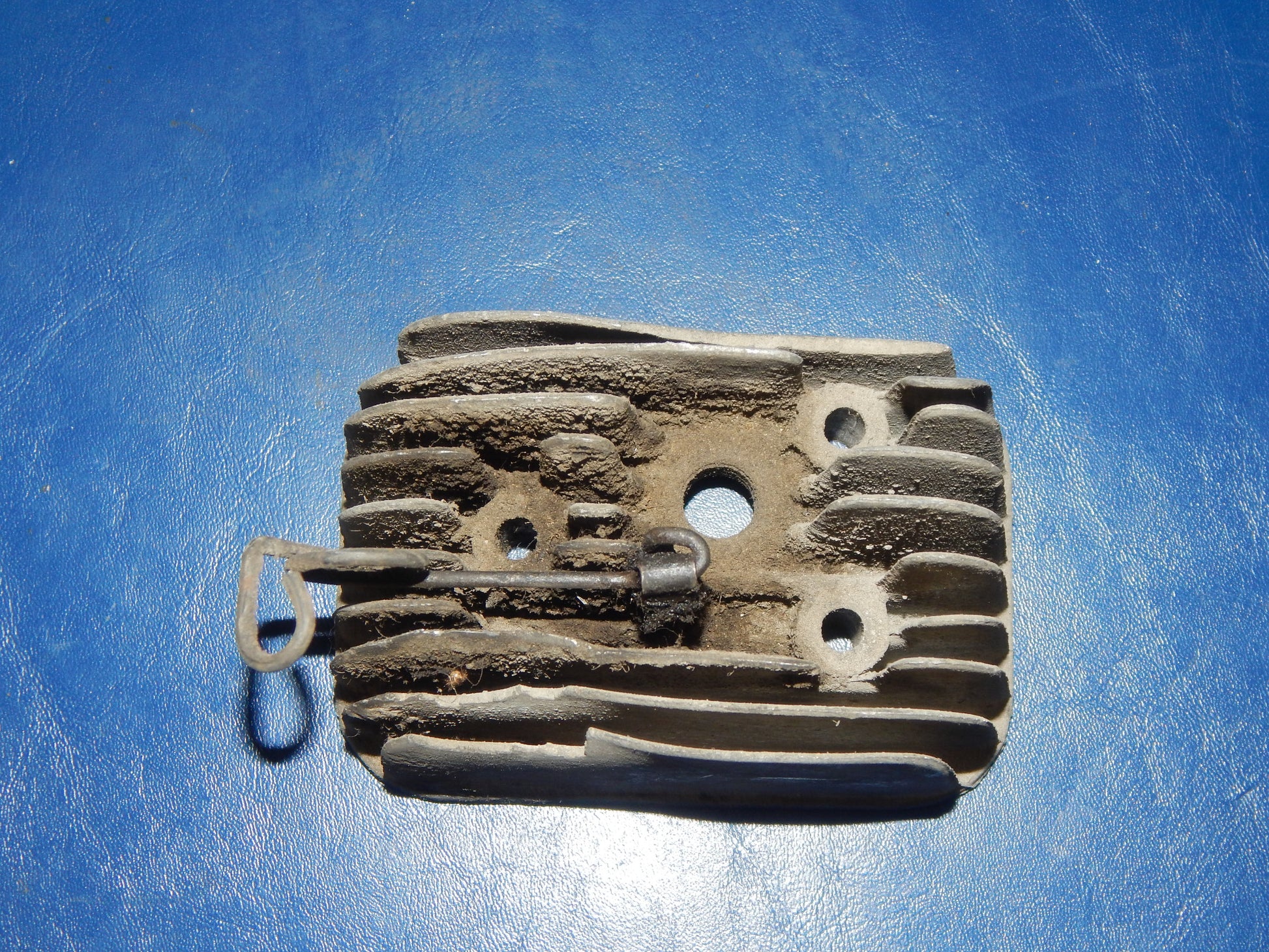 VINTAGE PIAGGIO CIAO 50cc MOTOR ENGINE CYLINDER HEAD MOTORCYCLE MOPED ITALY - MotoRaider