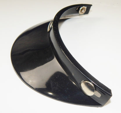 MOTORCYCLES HELMET OPEN/HALF FACE SUNVISOR DUCK BILL BLACK - MotoRaider