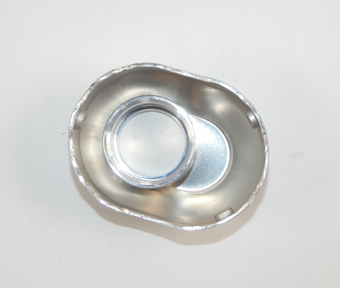 OEM KTM EXHAUST MUFFLER SILENCER PIPE ALLOY END CAP 61x90 mm VINTAGE - MotoRaider