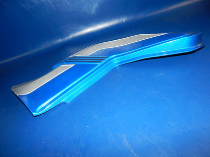 1980's SUZUKI GS750-ES FRAME CHASSIS SIDE PANELS RIGHT LEFT BLUE GRAY VINTAGE - MotoRaider