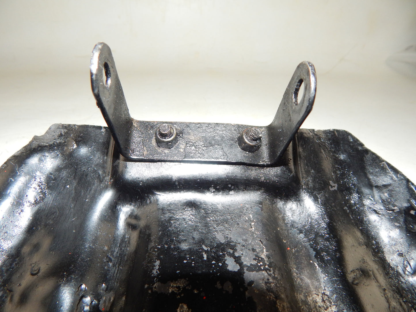 1970's FANTIC MOTOR 125 TRIAL ENGINE FRAME SKID PLATE PROTECTOR ALUMINUM VINTAGE - MotoRaider
