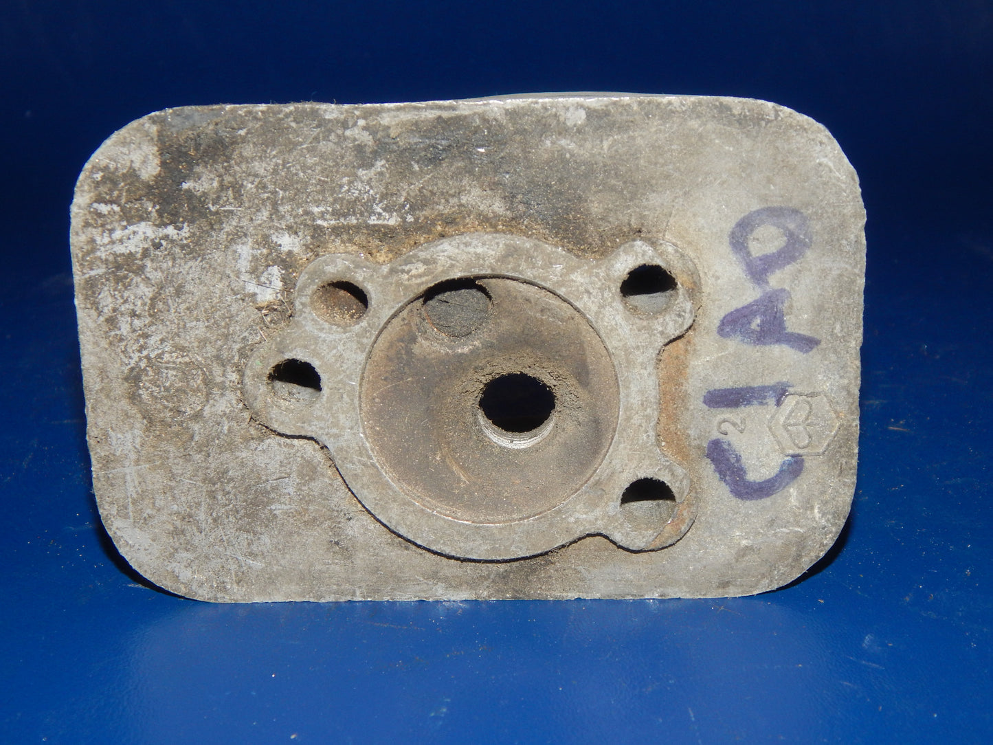 VINTAGE PIAGGIO CIAO 50cc MOTOR ENGINE CYLINDER HEAD MOTORCYCLE MOPED ITALY - MotoRaider