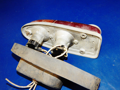 1950's REAR TAIL LIGHT MAP RIGHT LEFT FIAT LANCIA ALFA VINTAGE ITALY GIARDINIERA - MotoRaider