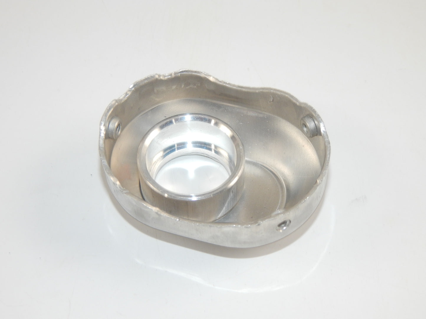 OEM KTM EXHAUST MUFFLER SILENCER PIPE ALLOY END CAP 61x90 mm VINTAGE - MotoRaider