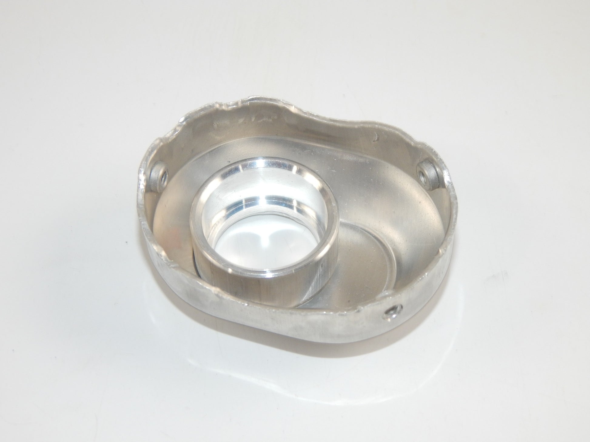 OEM KTM EXHAUST MUFFLER SILENCER PIPE ALLOY END CAP 61x90 mm VINTAGE - MotoRaider