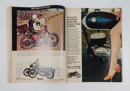 CYCLE WORD MAGAZINE1967 ROAD TEST SUZUKI X-5 MARUSHO ELECTRA 500 ZUNDAP 5-SPEED - MotoRaider
