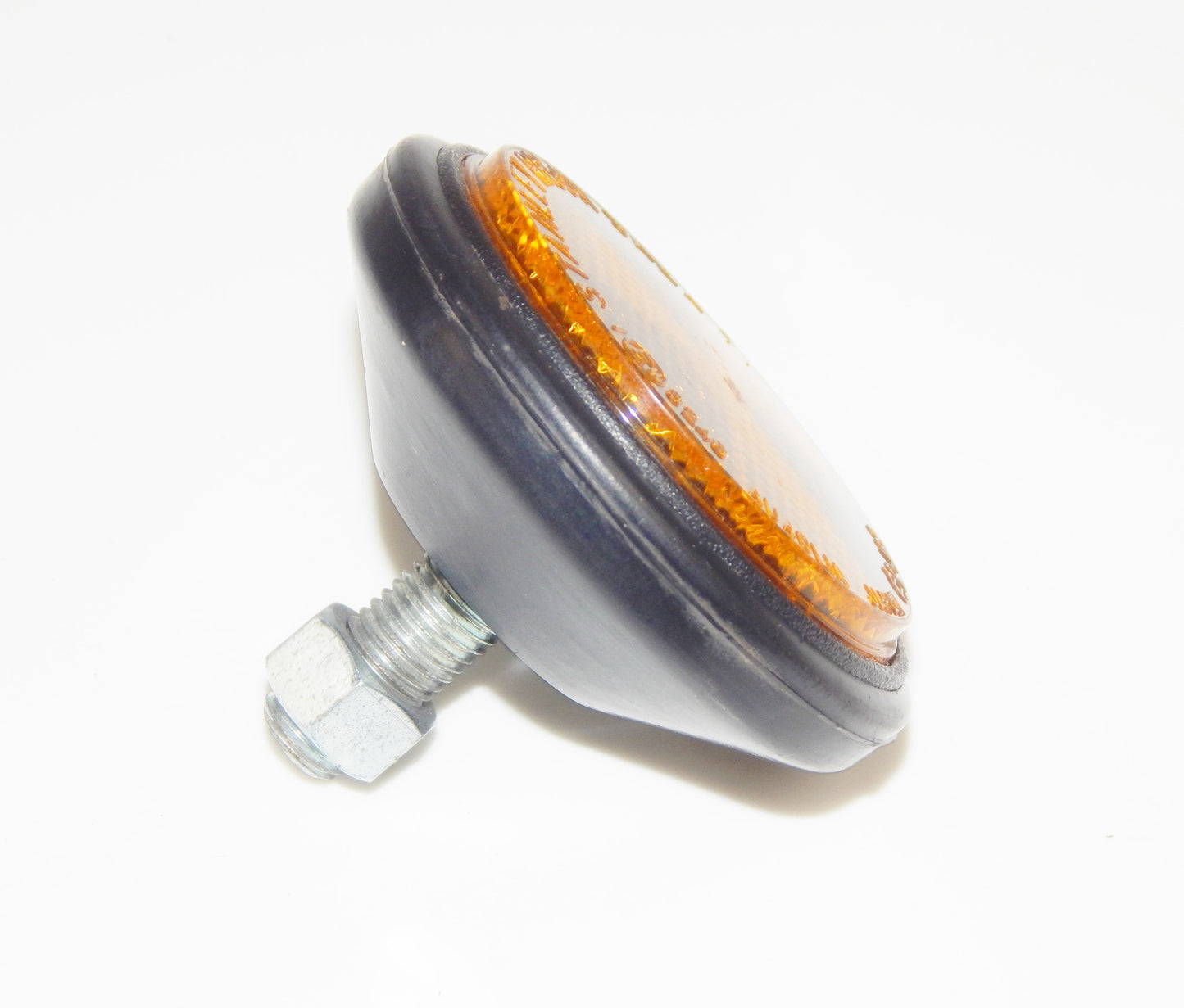 STANLEY 072-0420 FRONT FORK AMBER REFLECTOR RR50IY SAE 71 R-168 HONDA YAMAHA - MotoRaider
