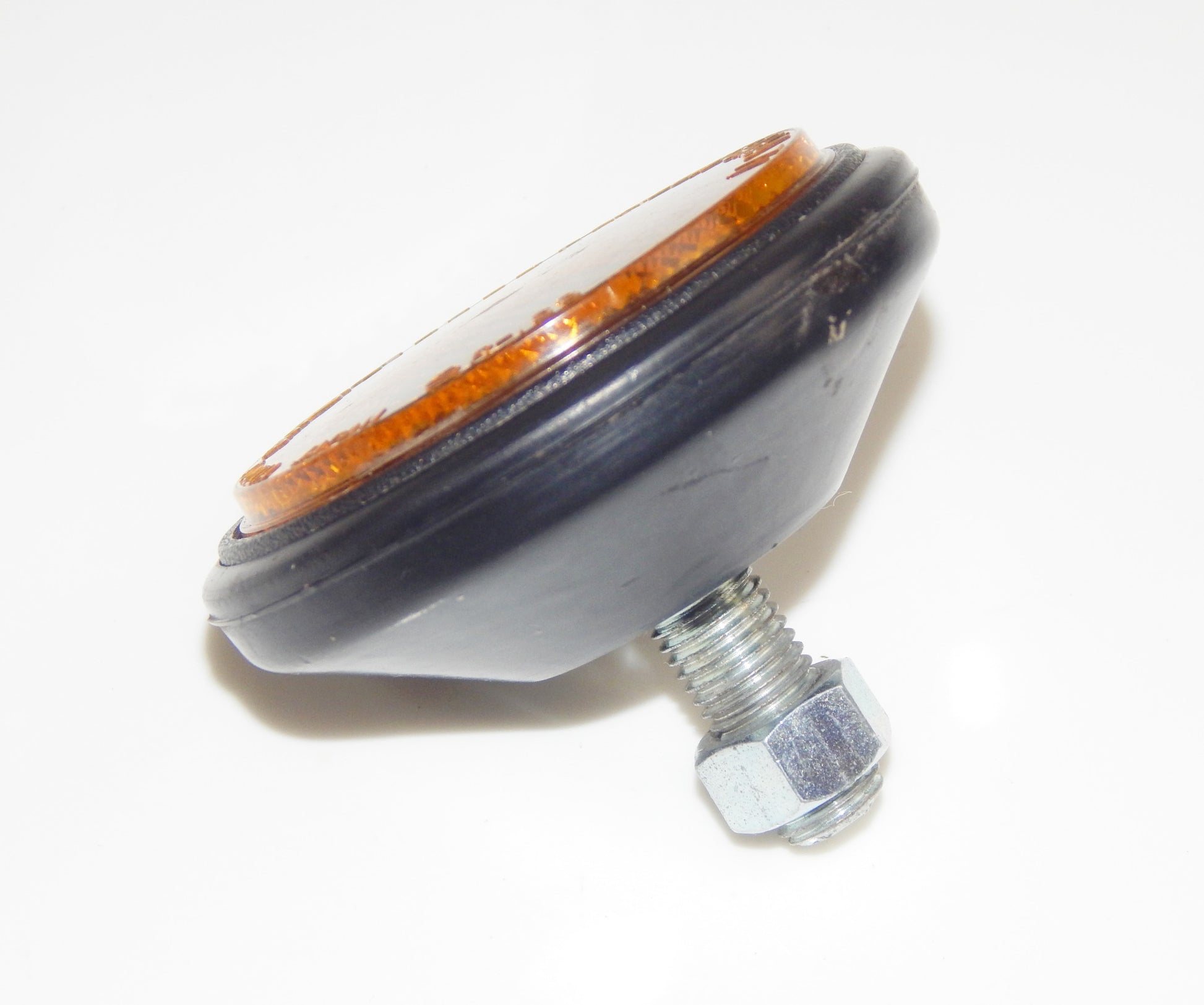 STANLEY 072-0420 FRONT FORK AMBER REFLECTOR RR50IY SAE 71 R-168 HONDA YAMAHA - MotoRaider