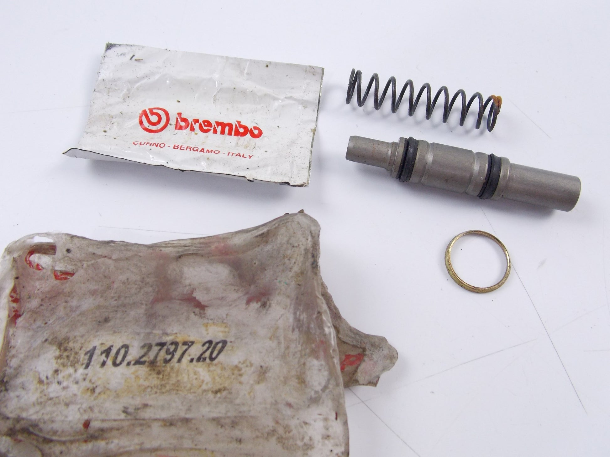 BREMBO FRONT WHEEL BRAKE MASTER CYLINDER KIT 12MM 110.2797.20 - MotoRaider