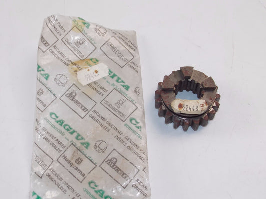 CAGIVA 1987-1999 BLUES CRUISER PLANET TRANSMISSION 6TH GEAR COUNTER SHAFT 52448 - MotoRaider