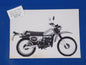 1980's SUZUKI ER 125 ORIGINAL DEALER PHOTO BROCHURE ADVERTISEMENT VINTAGE 7x5" - MotoRaider