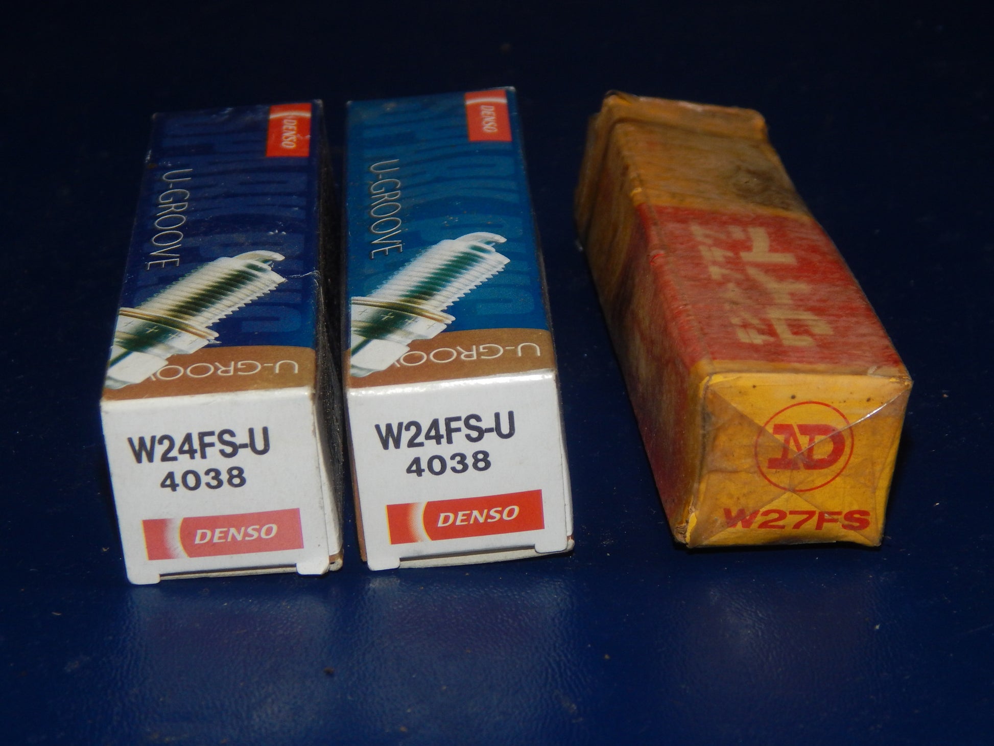 59 NEW MIXED SPARK PLUG MOTORCYCLE SCOOTER ATV NGK BOSCH CHAMPION ND DENSO - MotoRaider