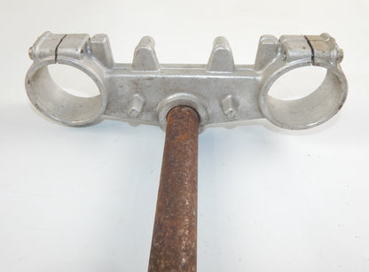 FRONT FORK TRIPLE TREE STEERING PLATE LEG 53mm APRILIA SX 125 2-STROKE 302068 - MotoRaider