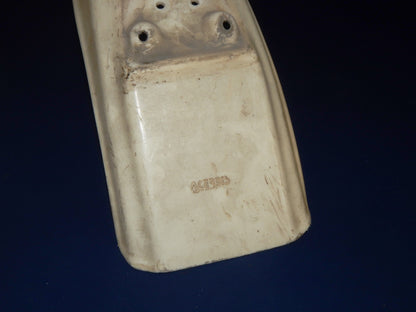 ACERBIS MUDGUARD REAR FENDER WHITE PLASTIC L=31.25" VINTAGE ENDURO BETA FANTIC - MotoRaider