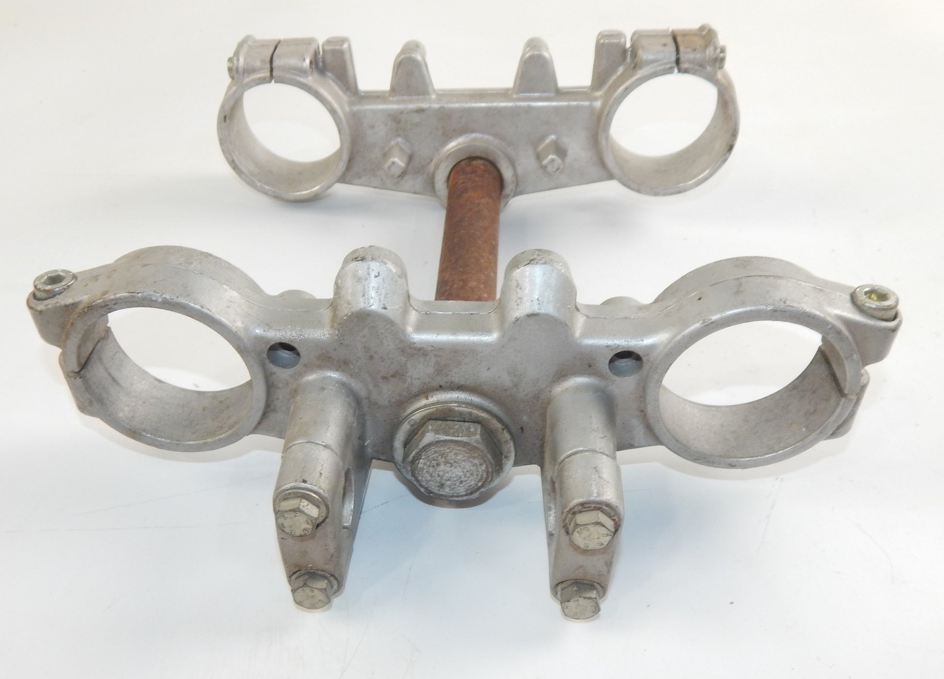 FRONT FORK TRIPLE TREE STEERING PLATE LEG 53mm APRILIA SX 125 2-STROKE 302068 - MotoRaider