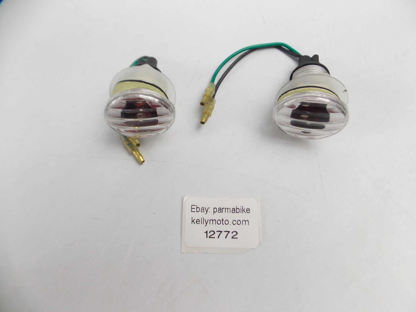 FAIRING MOUNTED TURN SIGNAL BLINKER FLASHER INDICATOR L=1.5" MOTORCYCLE SCOOTER - MotoRaider