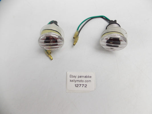 FAIRING MOUNTED TURN SIGNAL BLINKER FLASHER INDICATOR L=1.5" MOTORCYCLE SCOOTER - MotoRaider