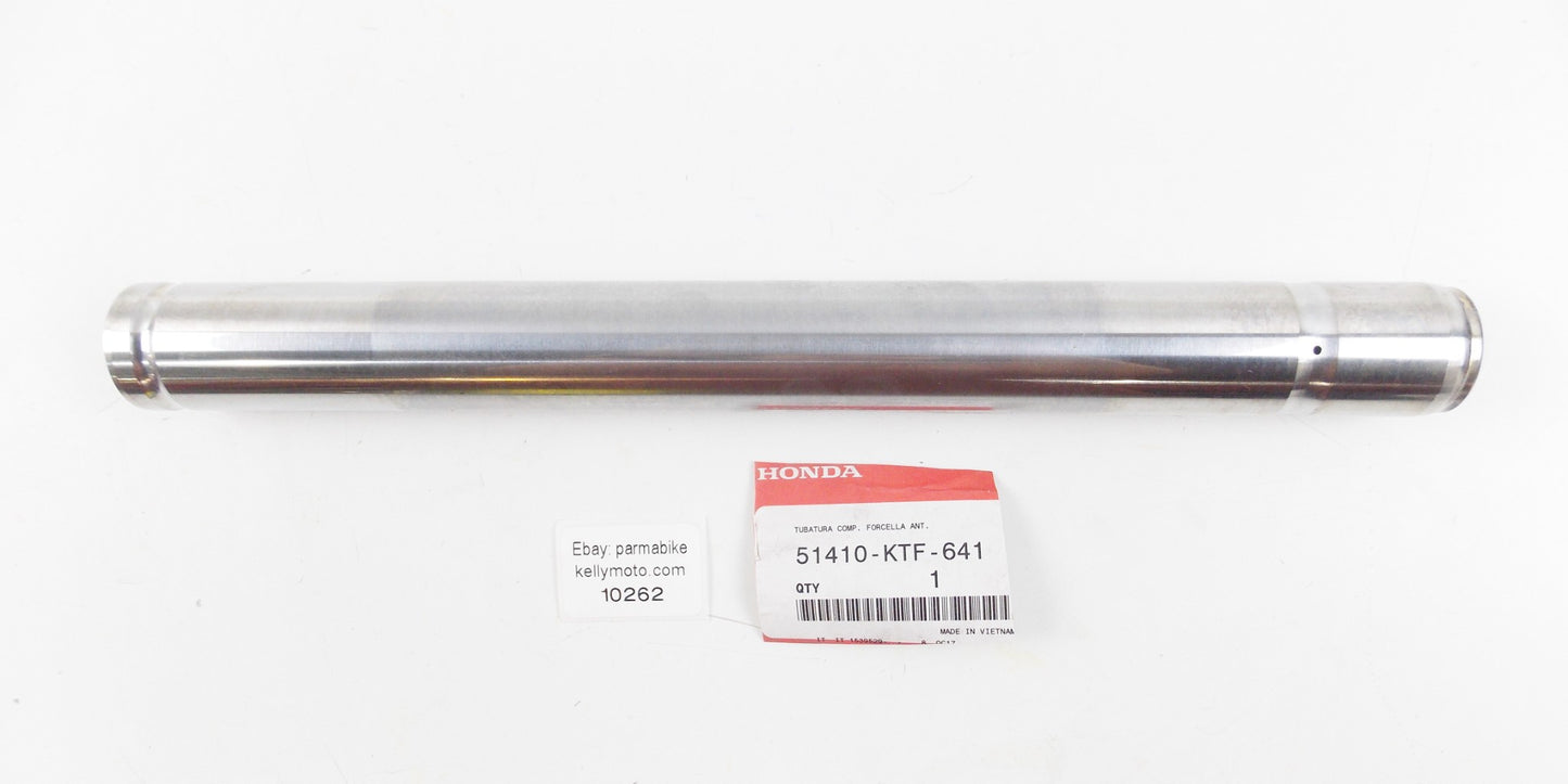NOS OEM HONDA 2010 SH150 PIPE FRONT FORK TUBE 51410-KTF-641 | 51410KTF641 - MotoRaider