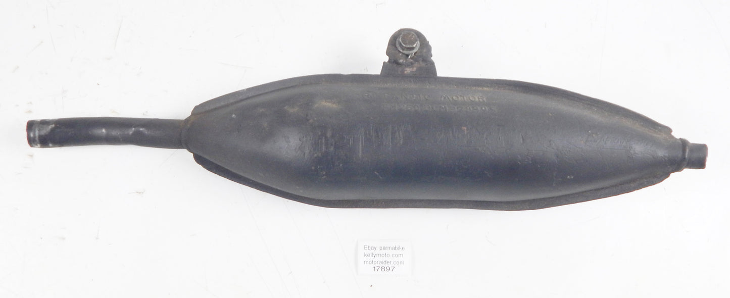 1970's FANTIC TRAIL 125 EXHAUST PIPE MUFFLER SILENCER FM250-DGM32839 S VINTAGE - MotoRaider