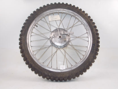 21" FRONT WHEEL TIRE RIM HUB SPOKES BRAKE PLATE BETA CAGIVA APRILIA GILERA TM - MotoRaider