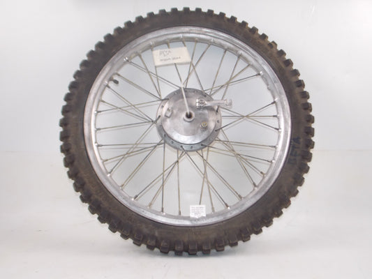 21" FRONT WHEEL TIRE RIM HUB SPOKES BRAKE PLATE BETA CAGIVA APRILIA GILERA TM - MotoRaider