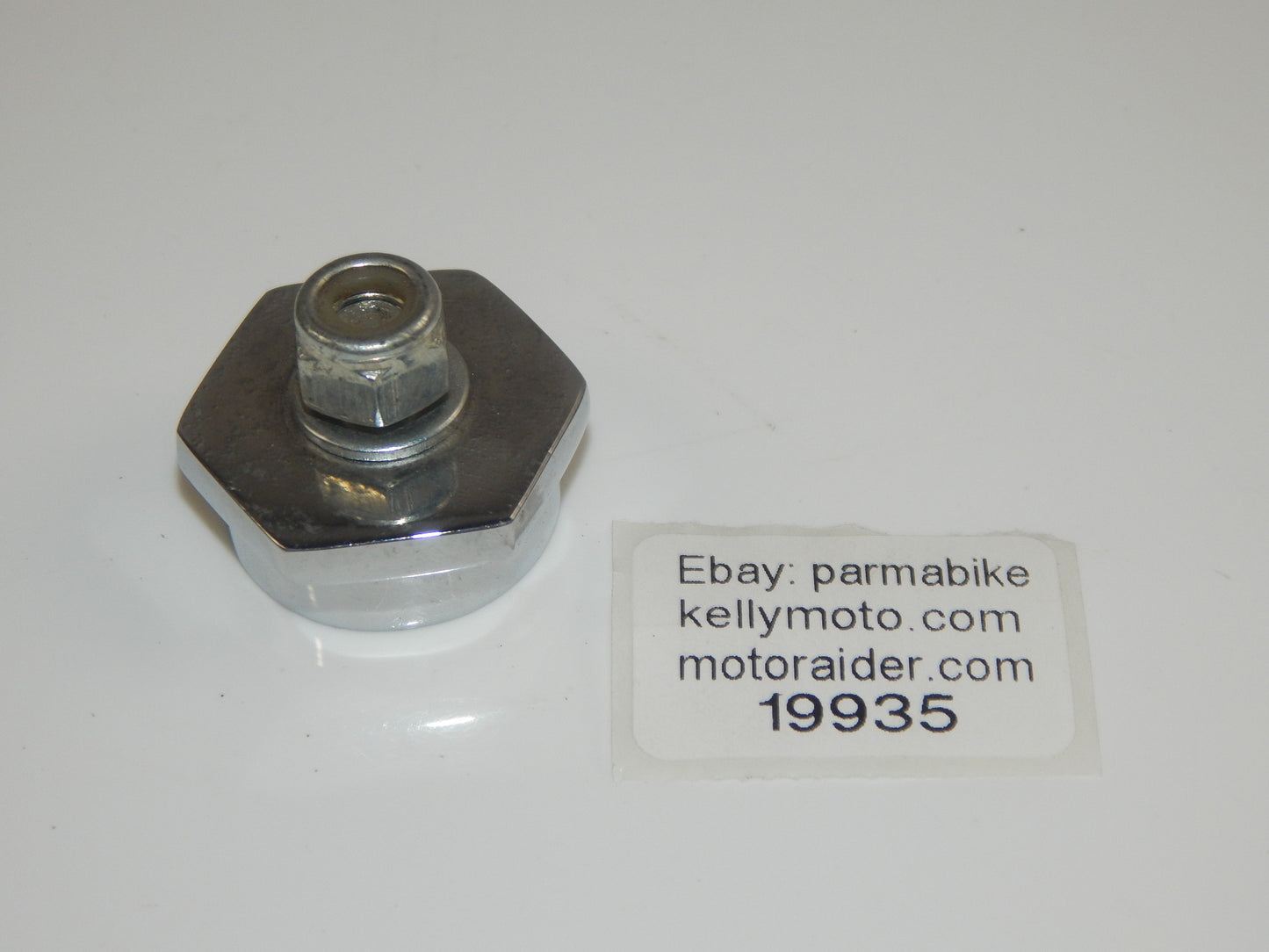 1968-71 PENTON KTM 100 125 SIX DAY BERKSHIRE CERIANI FORK STEERING STEM TOP NUT - MotoRaider