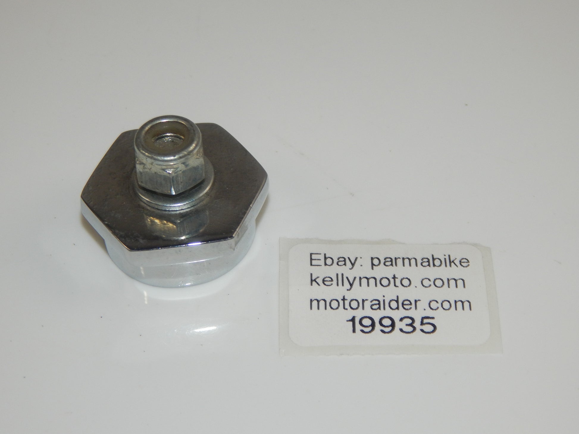 1968-71 PENTON KTM 100 125 SIX DAY BERKSHIRE CERIANI FORK STEERING STEM TOP NUT - MotoRaider