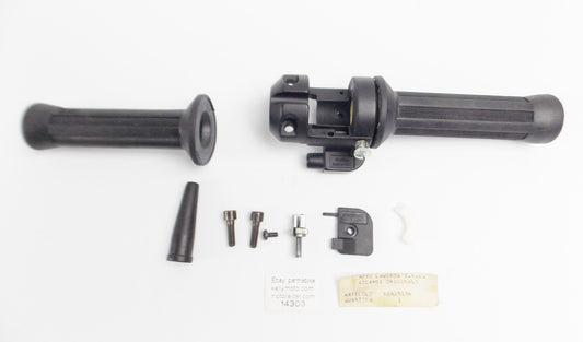 LAVERDA 1984 LB125 STRADA SPORT CUSTOM DOMINO THROTTLE+GRIPS 60405136 60 405 136 - MotoRaider