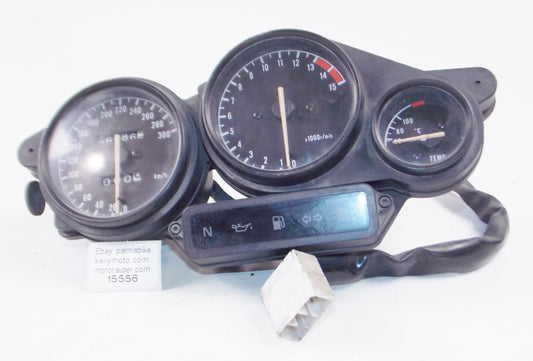 1994-1995 YAMAHA FZR 600R DASHBOARD INSTRUMENT GAUGES KMH SPEEDOMETER TACHOMETER - MotoRaider