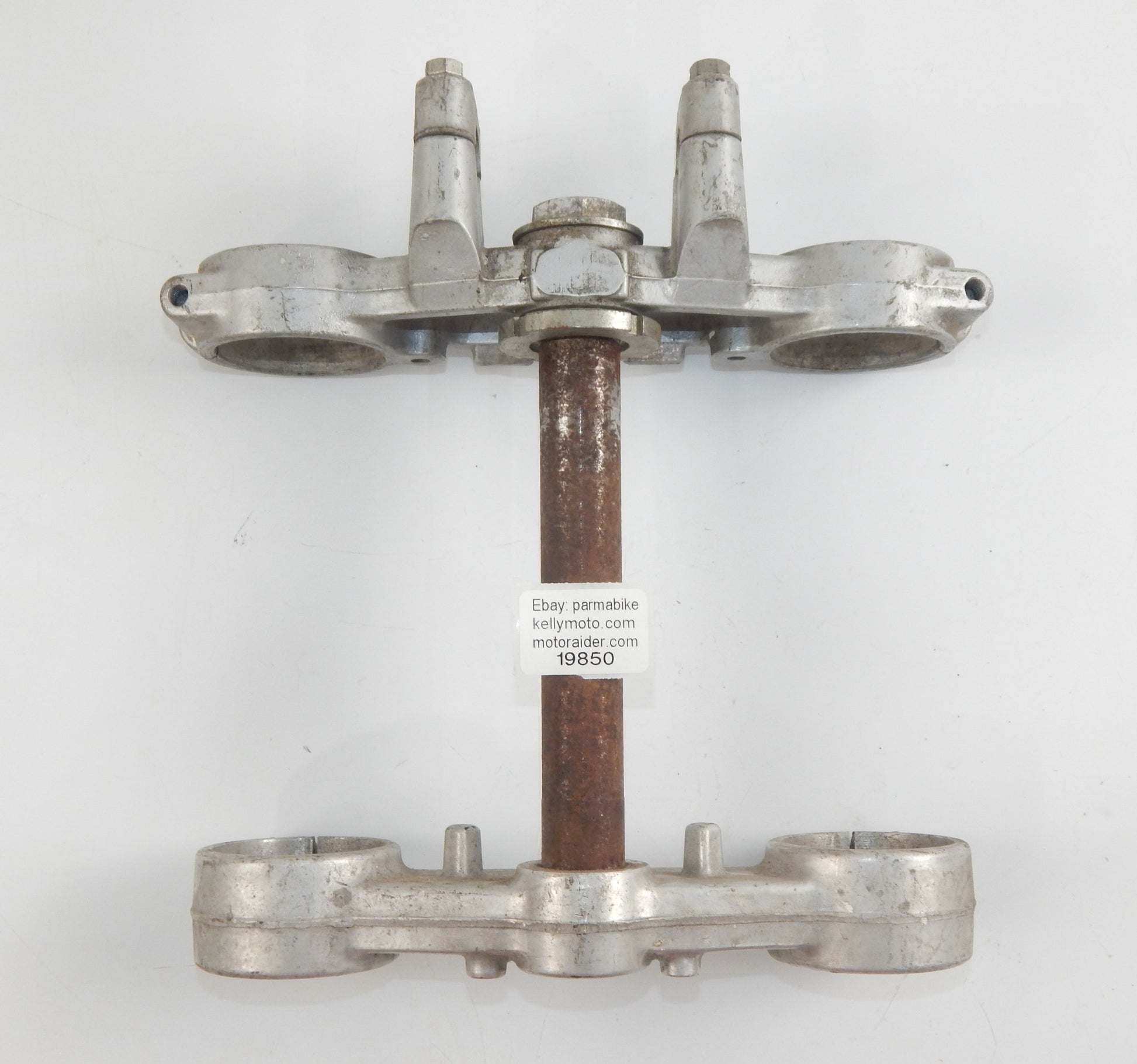 FRONT FORK TRIPLE TREE STEERING PLATE LEG 53mm APRILIA SX 125 2-STROKE 302068 - MotoRaider