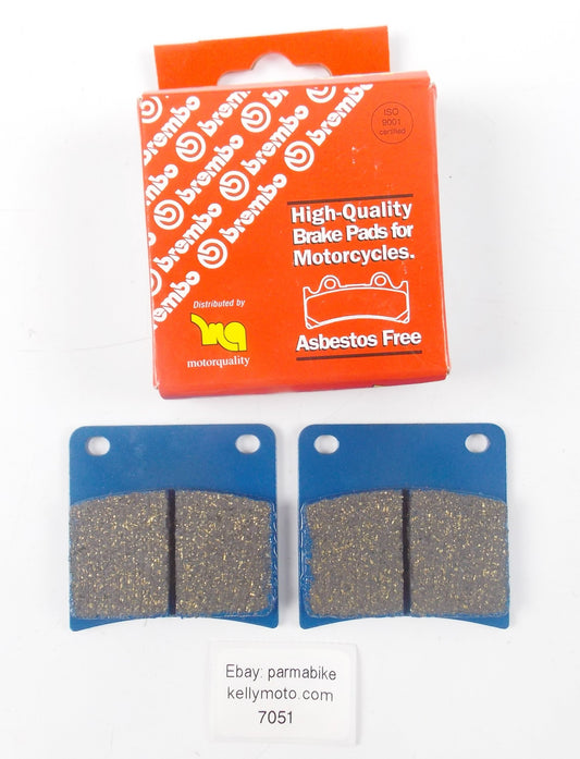 NOS BREMBO GSX750 1989-1996  BRAKE PADS FRONT REAR WHEEL 07.SU13.06 B - MotoRaider