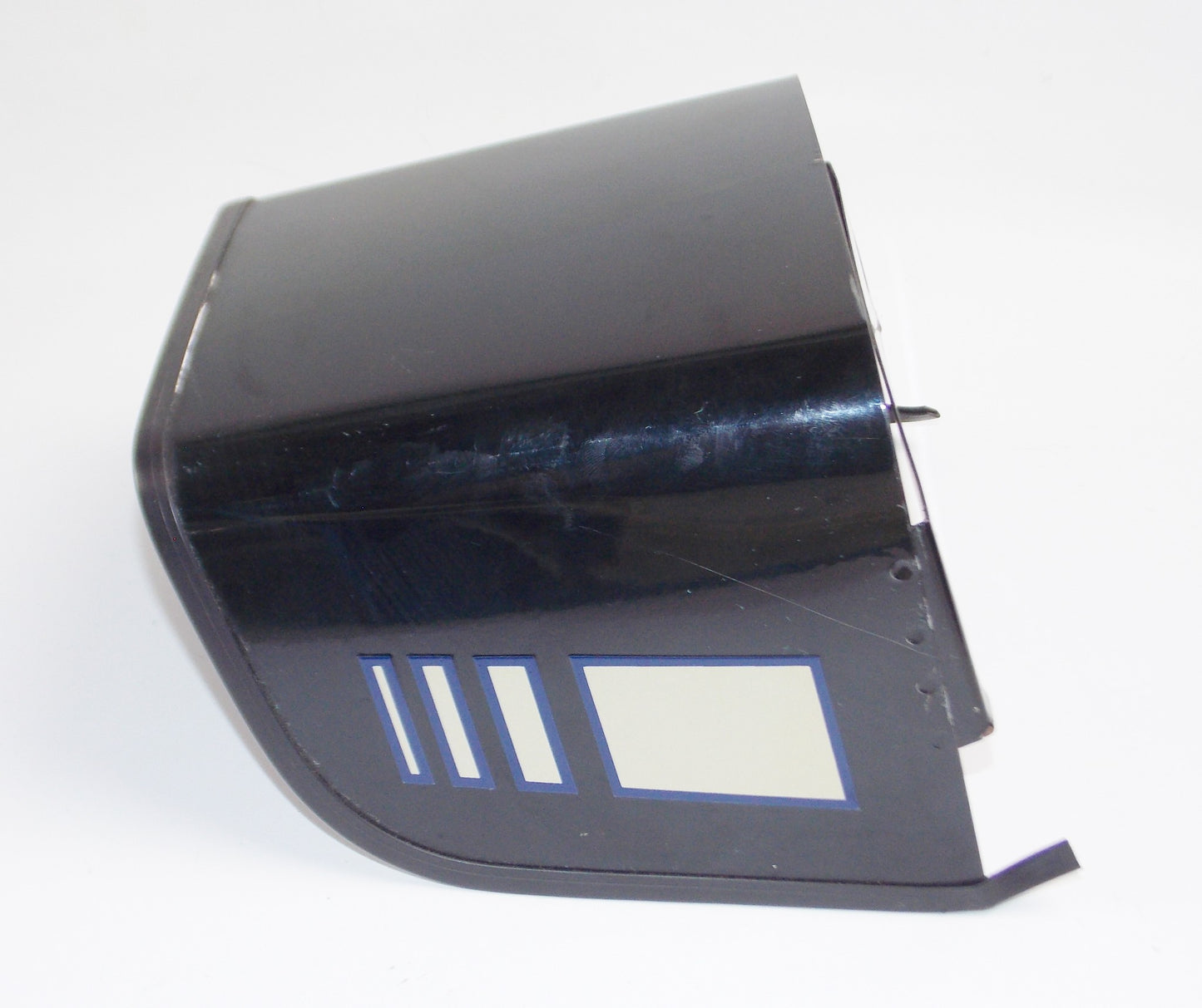 OEM LAVERDA LZ 125 175 REAR TAIL COVER FAIRING BLACK+EDGE 61922329 - MotoRaider