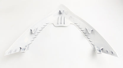 OEM SUZUKI 2007-2008 BURGMAN UH125/UH200 FRONT TOP CENTER COVER WHITE 48131-03H - MotoRaider